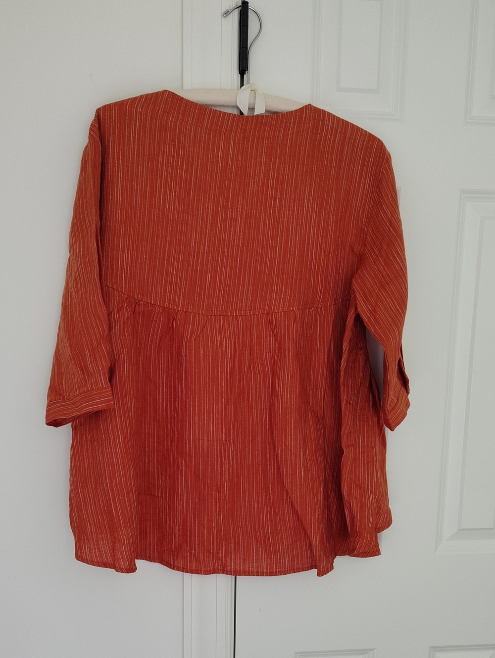 NWT Lintico 100% Linen Round Neck Artistic Stripe Top FLORENCE - Picture 9 of 15